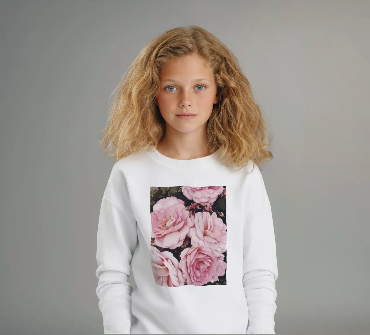 Rose romantiche - splendore floreale felpa bambino da Whole©