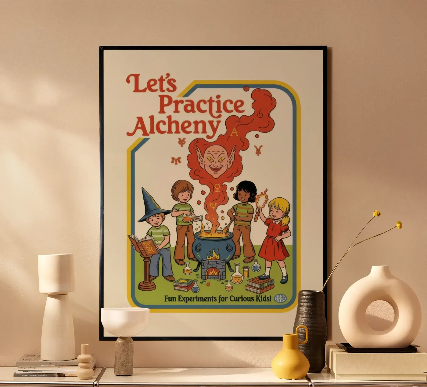 Let's Practice Alchemy poster by ScaryBoom