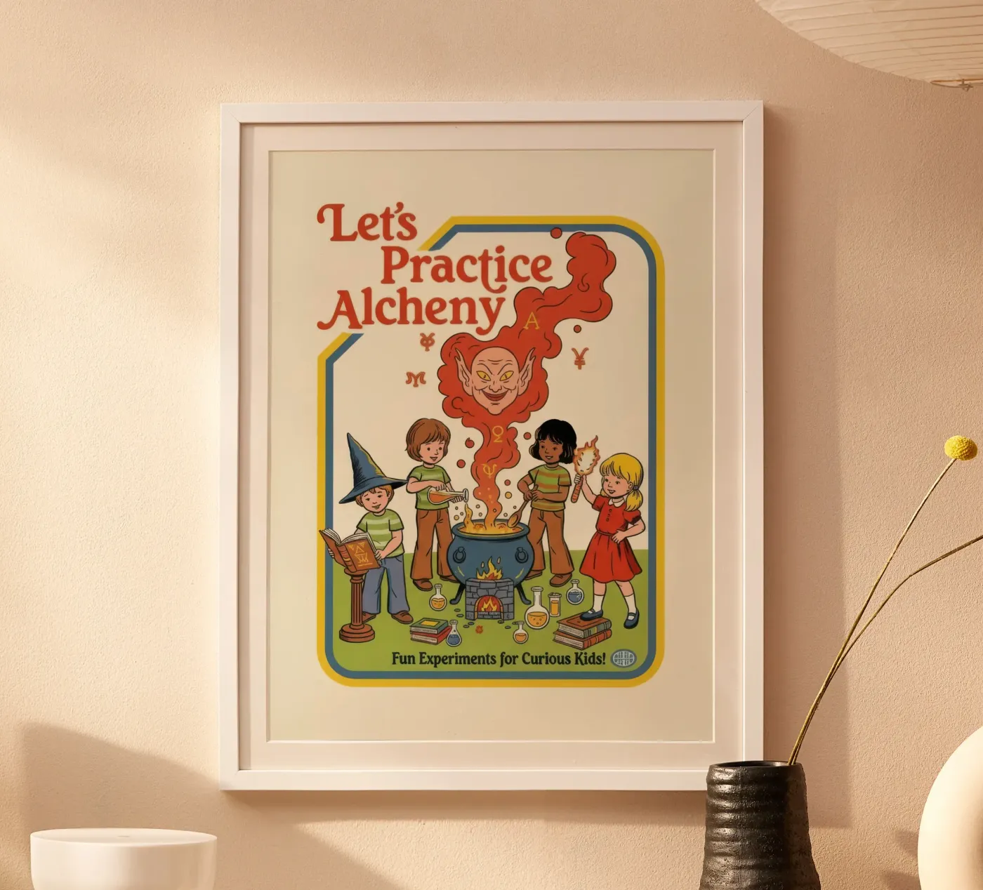 Let's Practice Alchemy poster by ScaryBoom