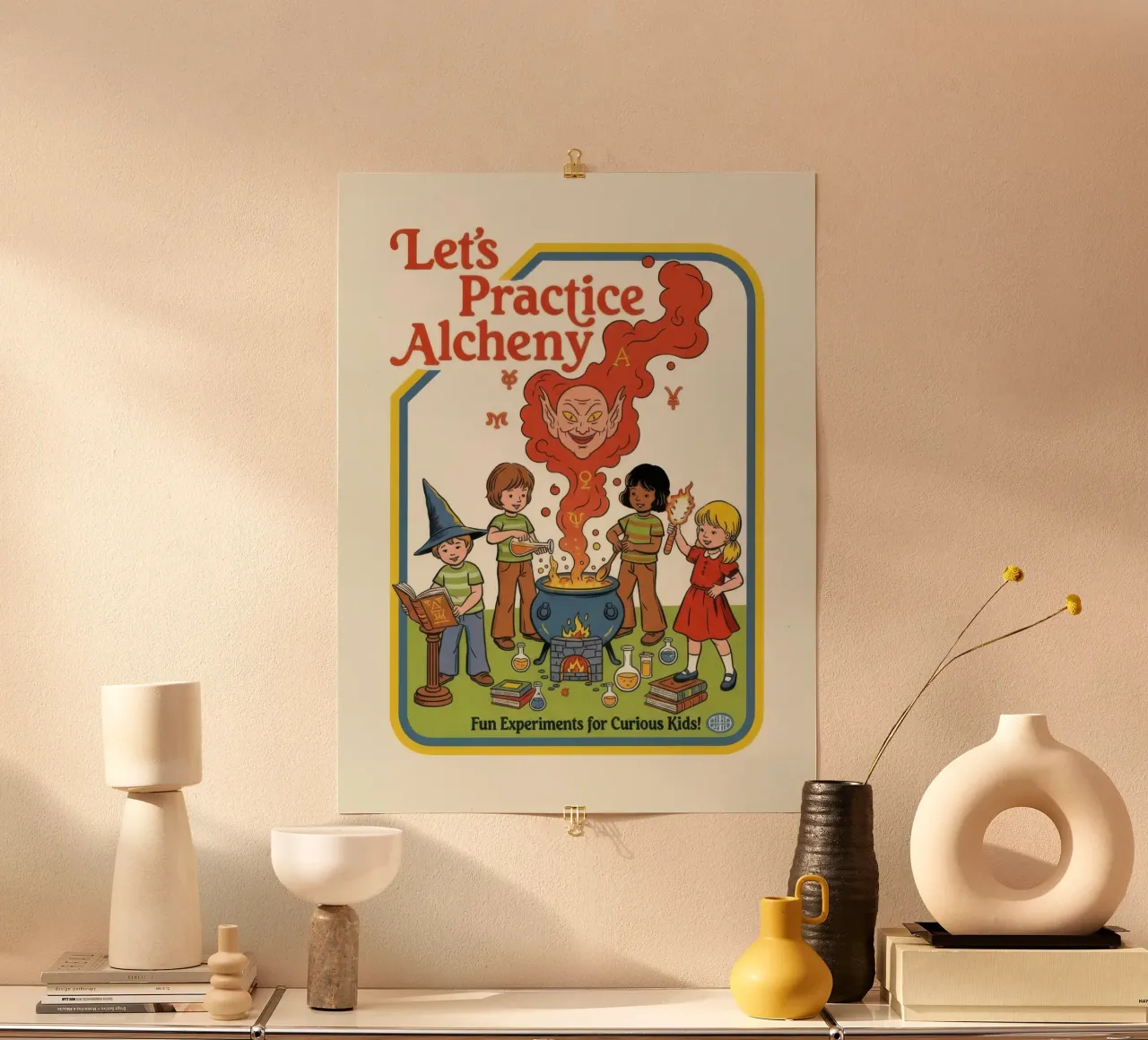 Let's Practice Alchemy poster by ScaryBoom