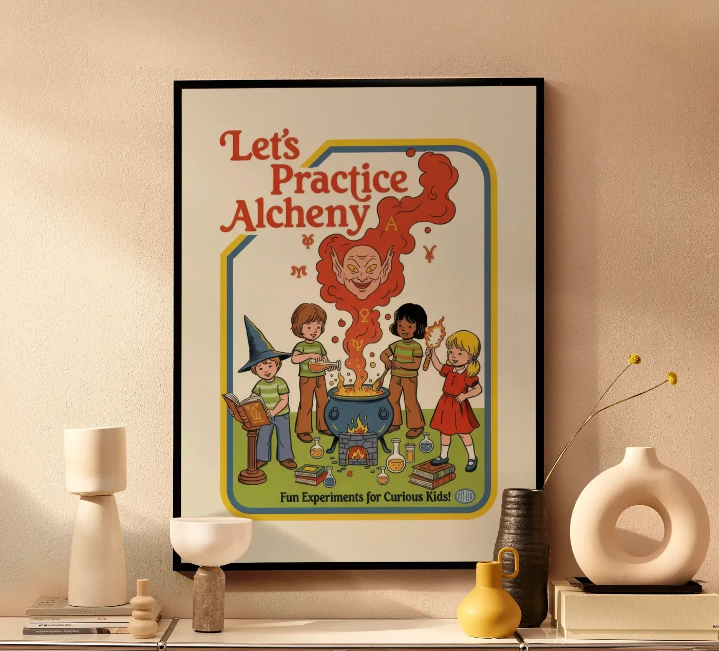 Let's Practice Alchemy poster by ScaryBoom