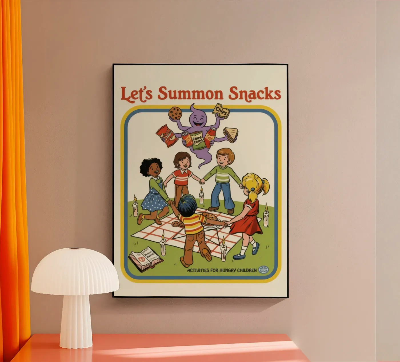 Laten we snacks oproepen acryl van ScaryBoom
