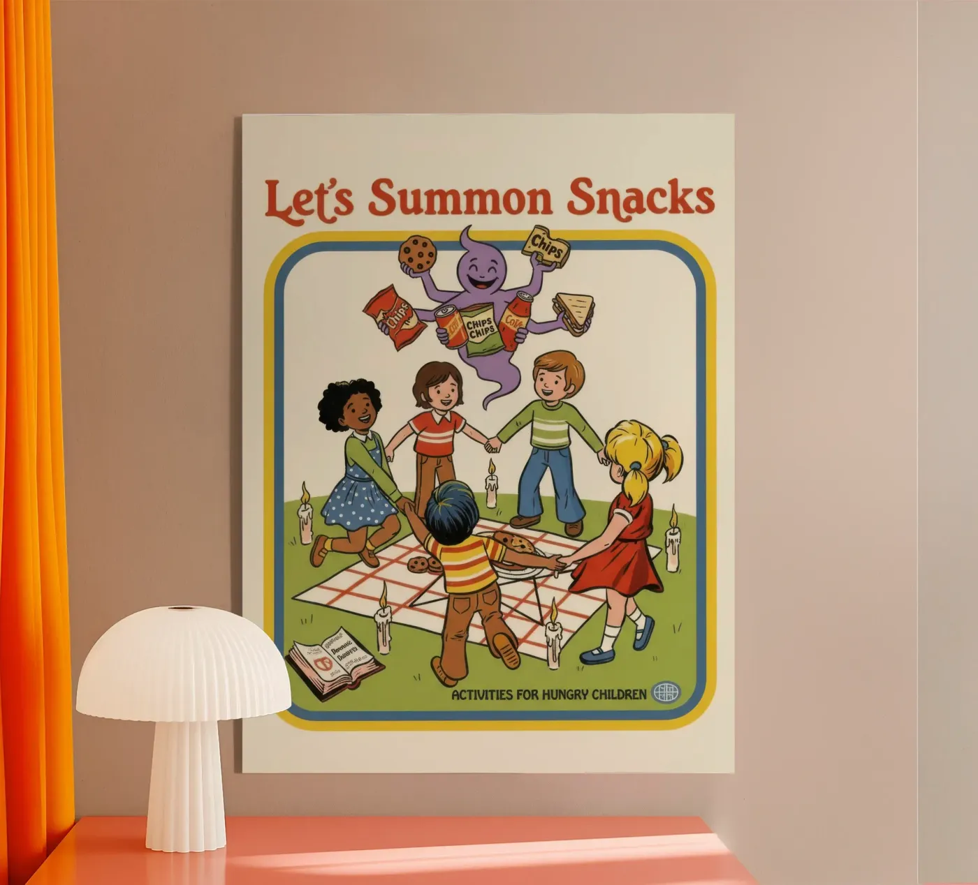 Laten we snacks oproepen acryl van ScaryBoom
