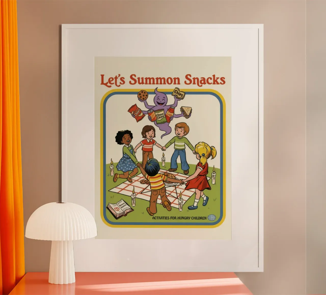 Let's Summon Snacks poster by ScaryBoom