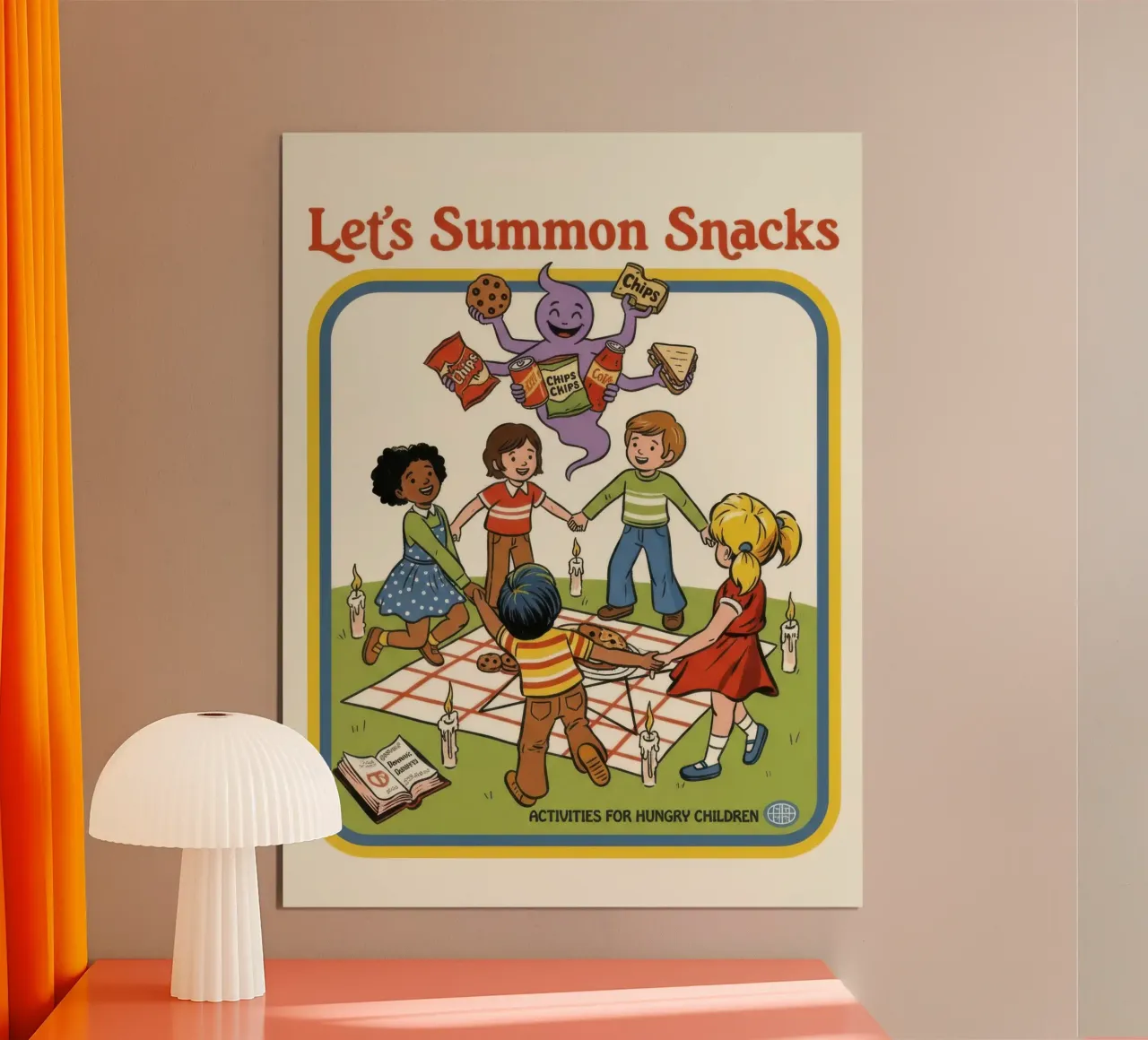 Let's Summon Snacks poster by ScaryBoom