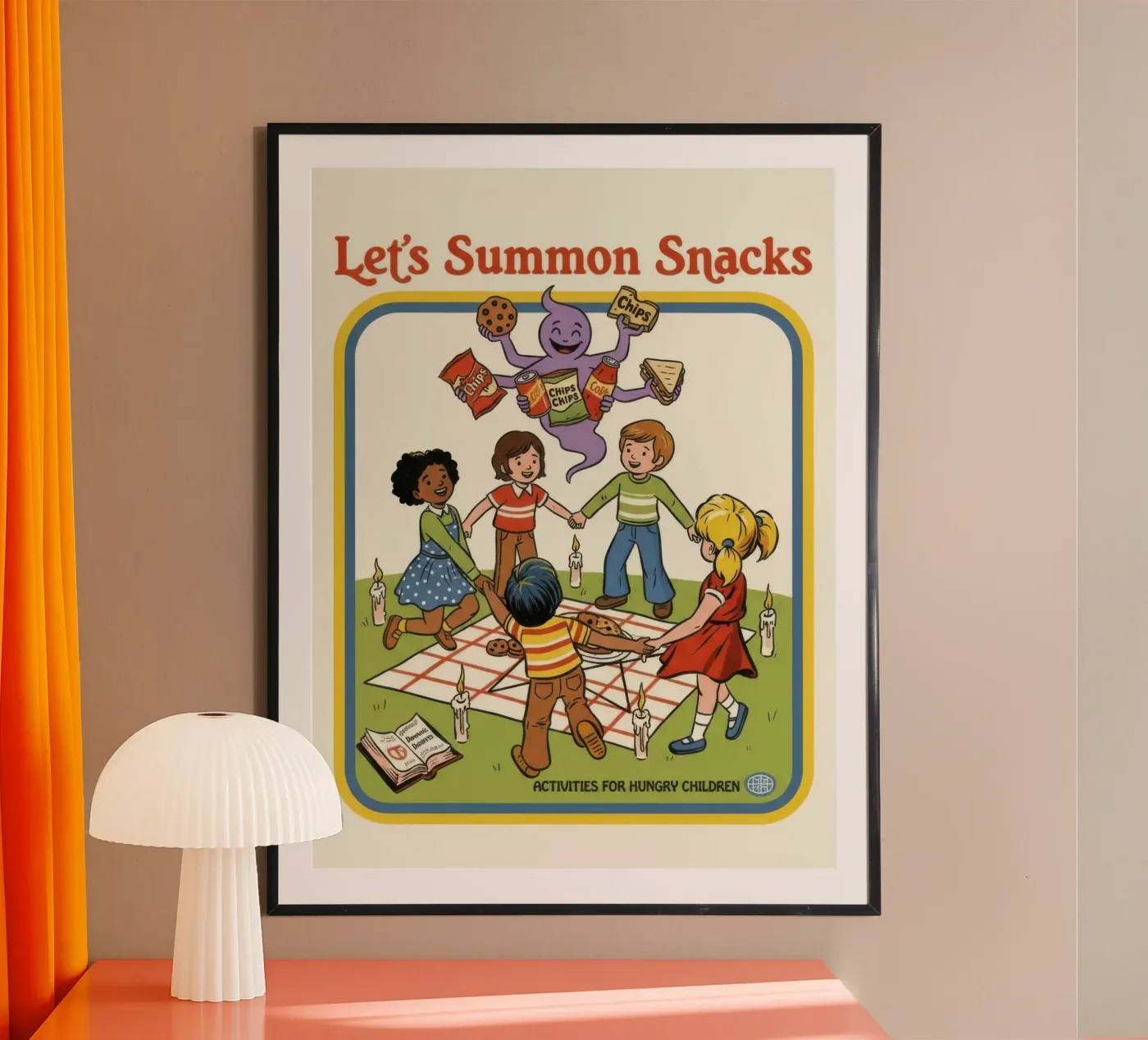 Let's Summon Snacks poster by ScaryBoom
