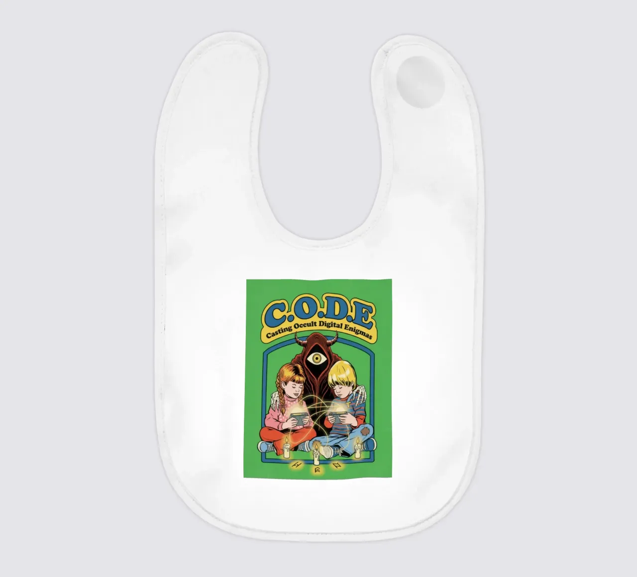 CODE Casting Occult Digital Enigmas bavaglino da ScaryBoom