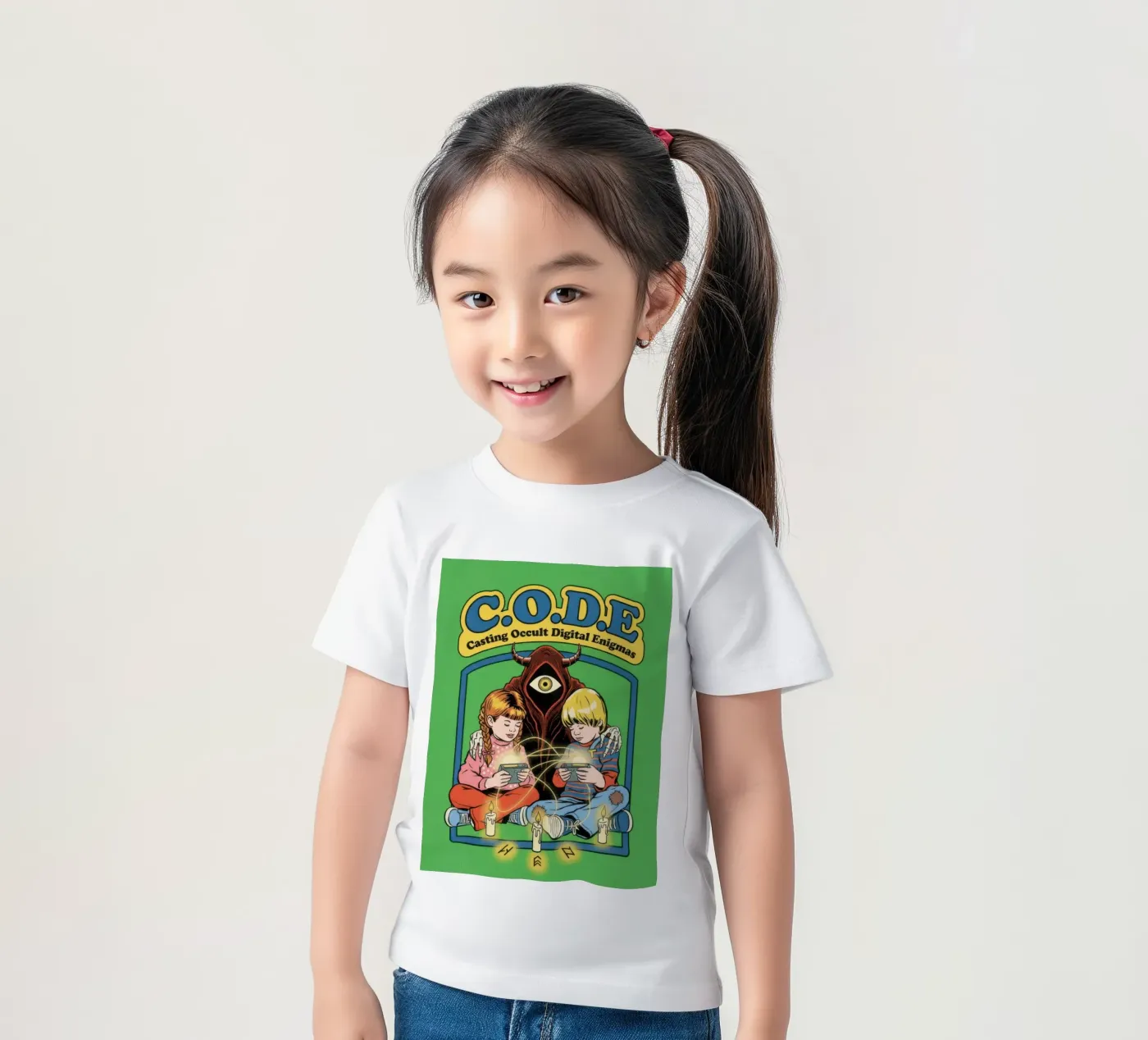 CODE Casting Occult Digital Enigmas t-shirt bambini da ScaryBoom