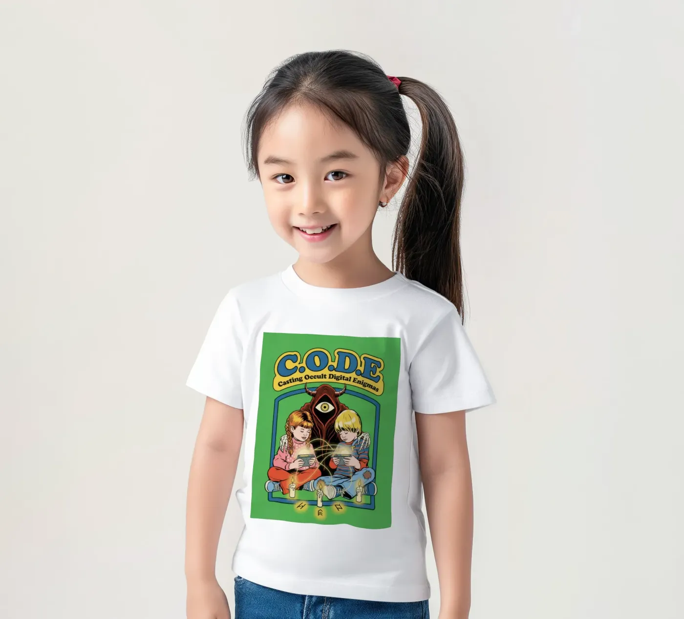 CODE Casting Occult Digital Enigmas t-shirt bambini da ScaryBoom