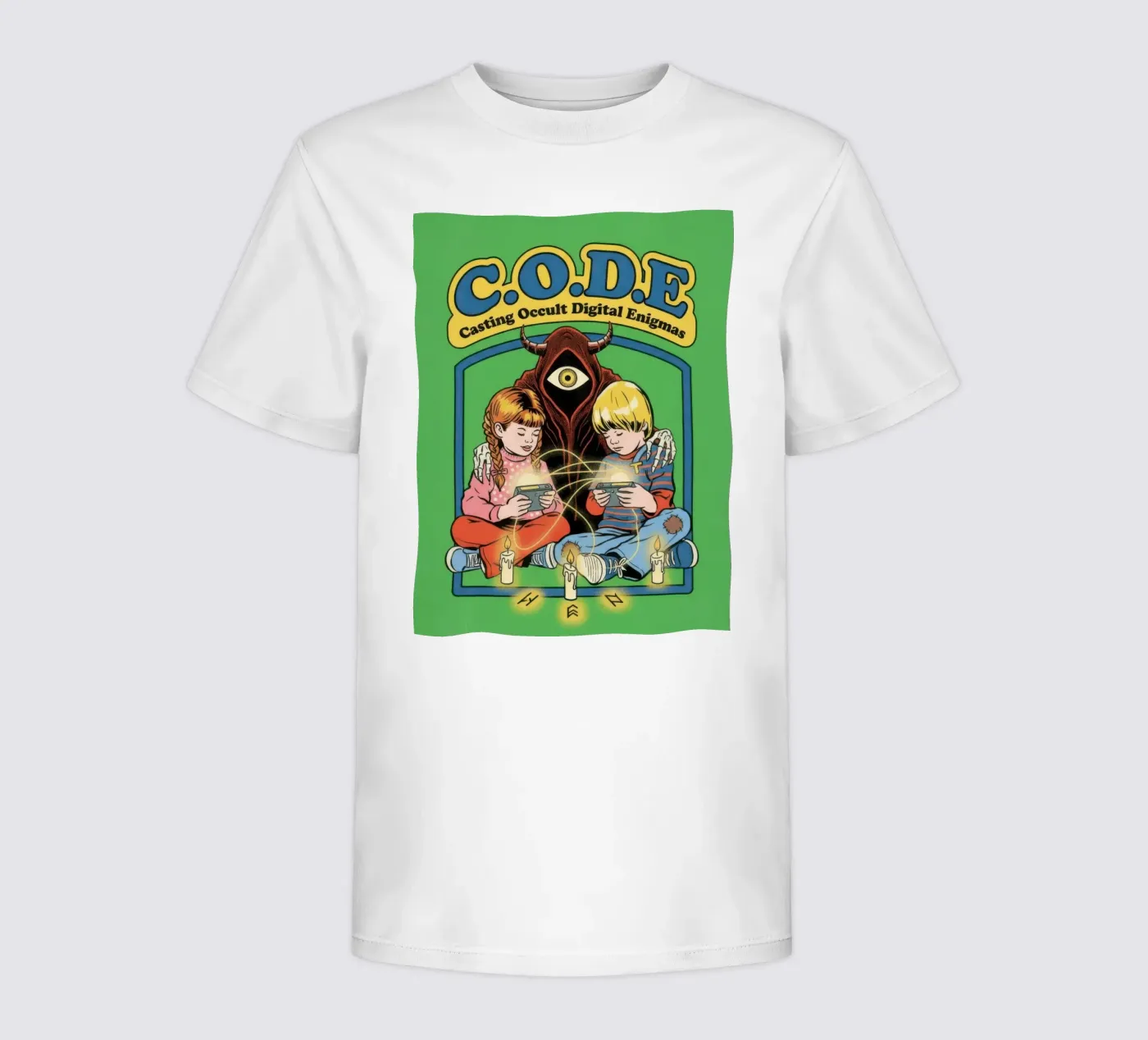 CODE Casting Occult Digital Enigmas t-shirt bambini da ScaryBoom