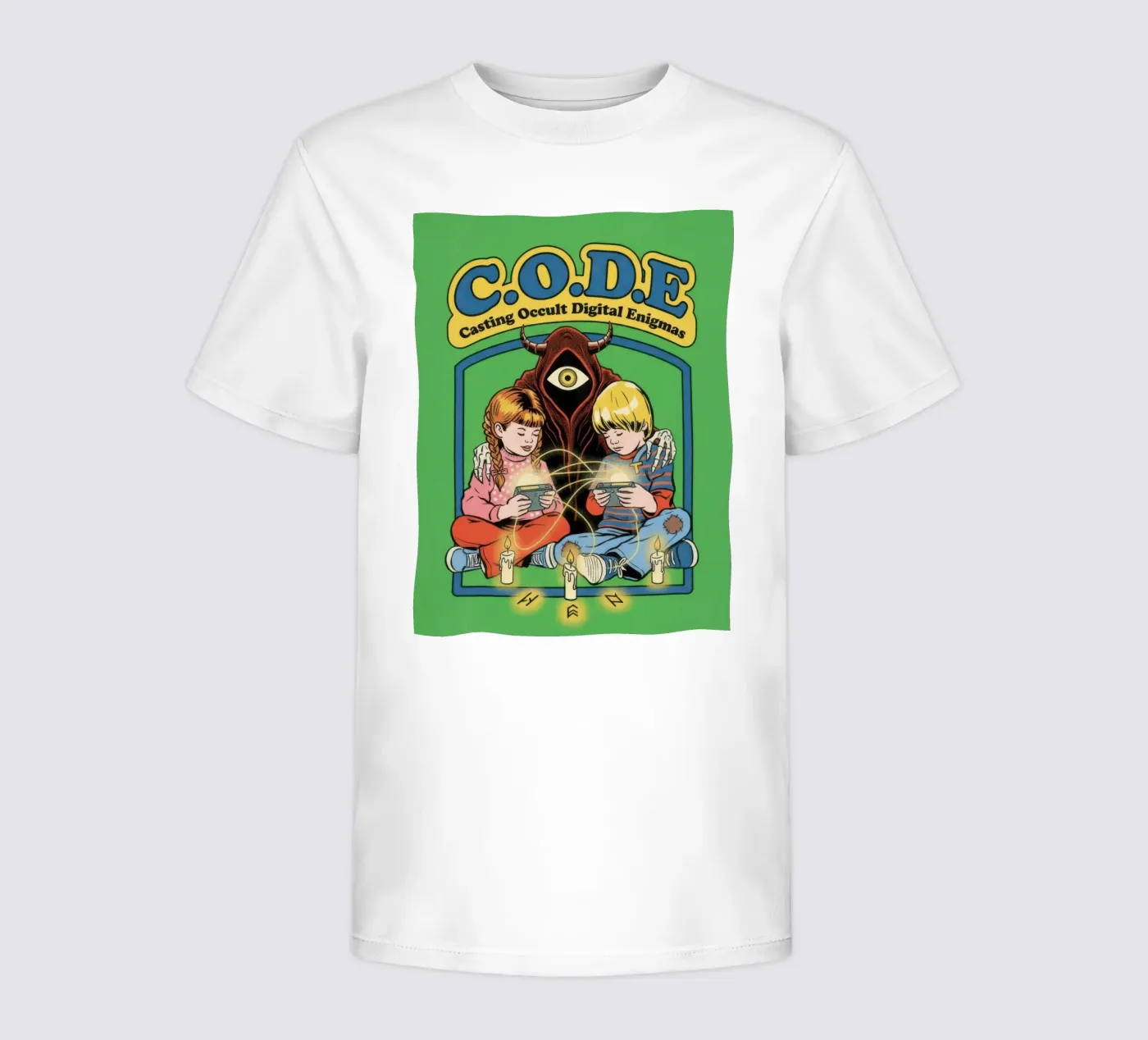 CODE Casting Occult Digital Enigmas t-shirt bambini da ScaryBoom