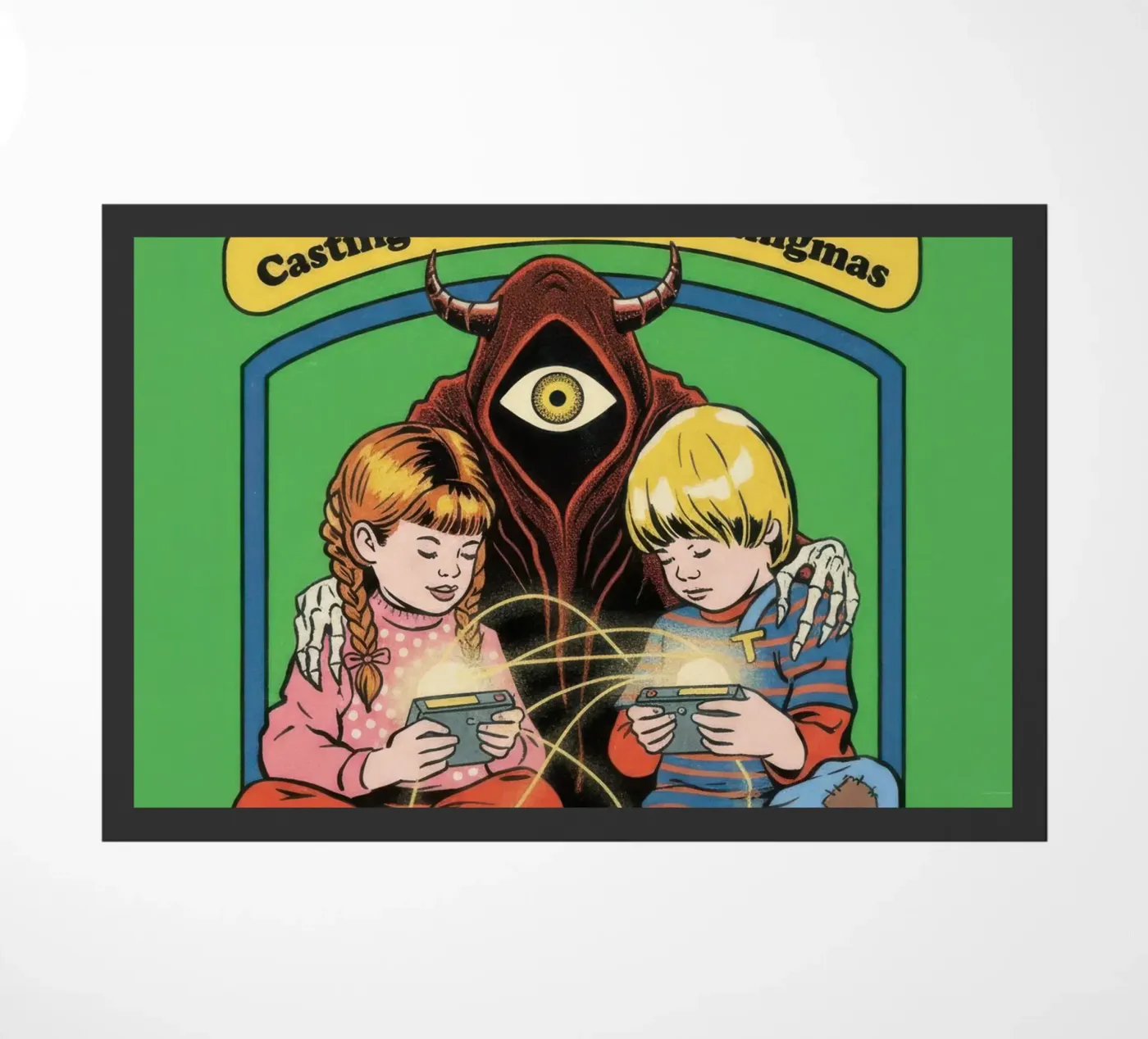 CODE Casting Occult Digital Enigmas doormat by ScaryBoom