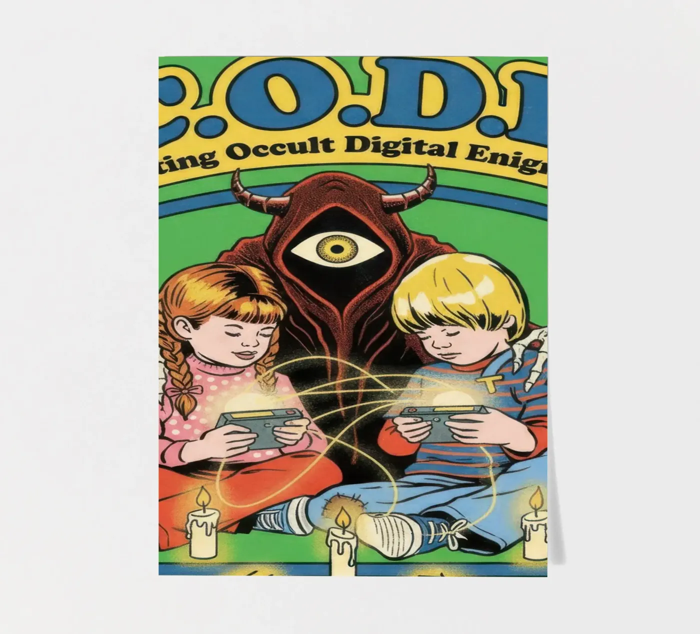 CODE Casting Occult Digital Enigmas sticker sheet by ScaryBoom