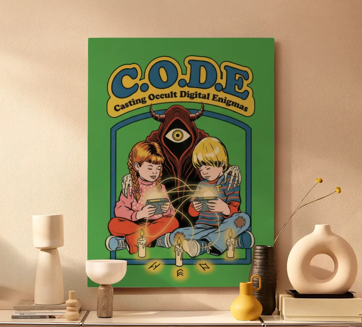 CODE Casting Occult Digital Enigmas forex plate by ScaryBoom