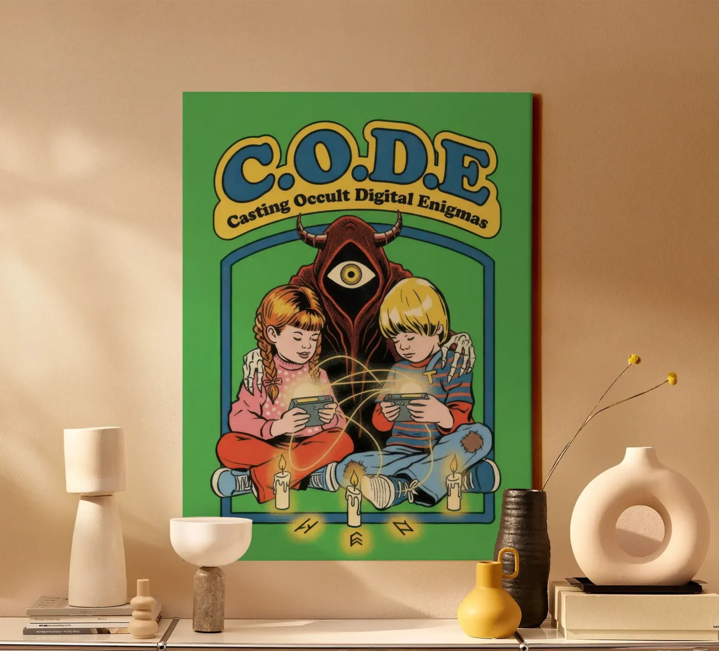 CODE Casting Occult Digital Enigmas tela da ScaryBoom