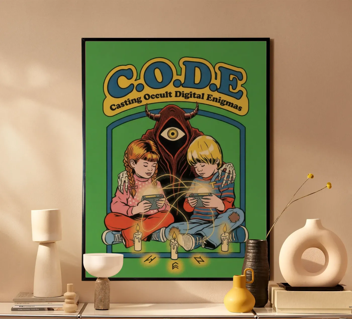 CODE Casting Occult Digital Enigmas poster da ScaryBoom