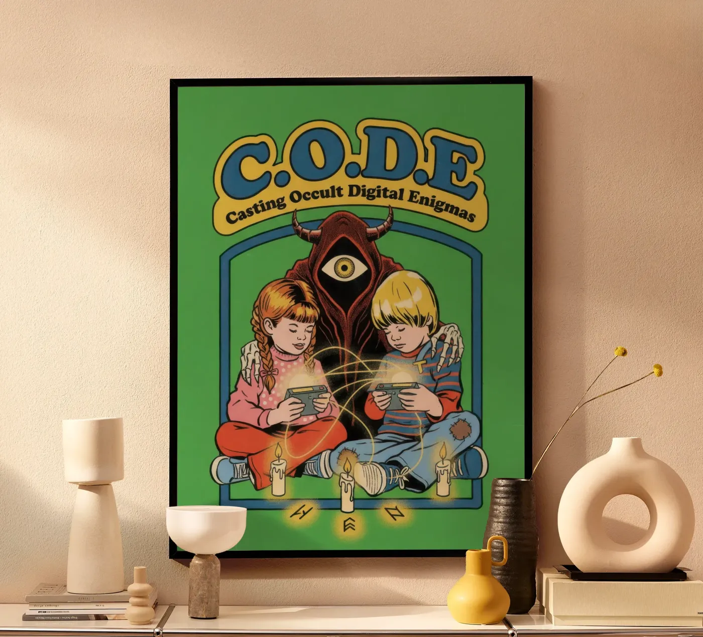 CODE Casting Occult Digital Enigmas poster de ScaryBoom