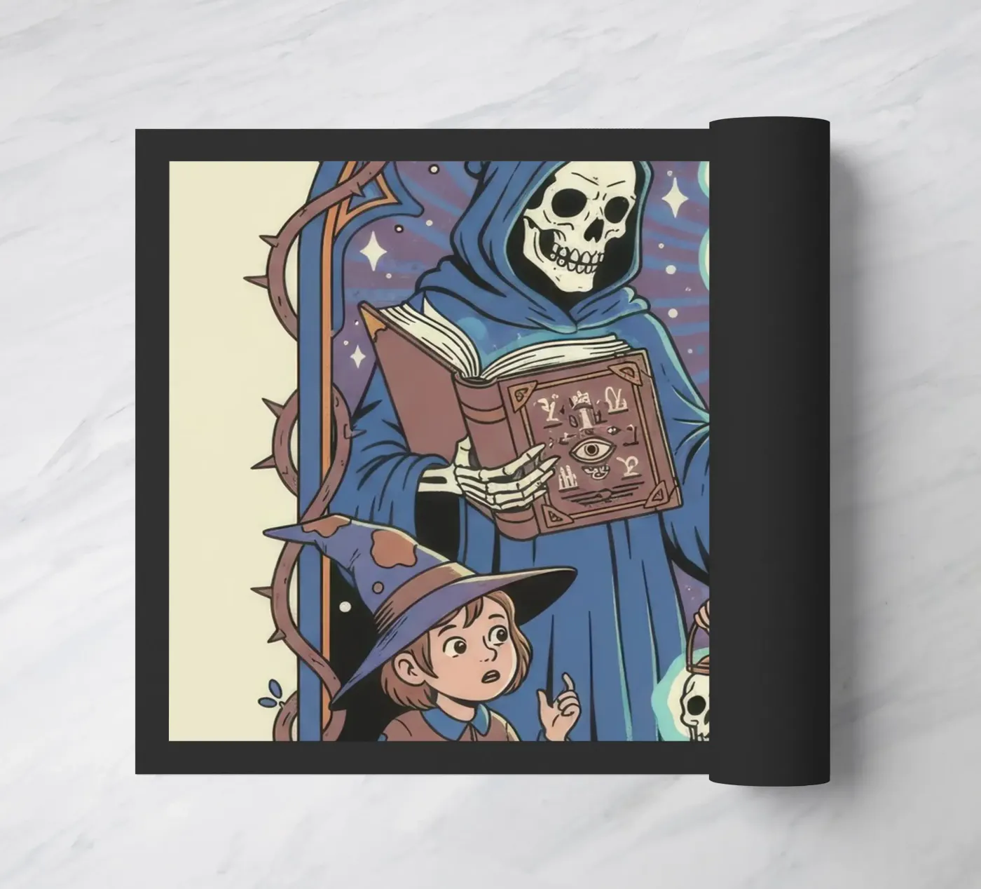 Summon An Eldritch Horror doormat by ScaryBoom