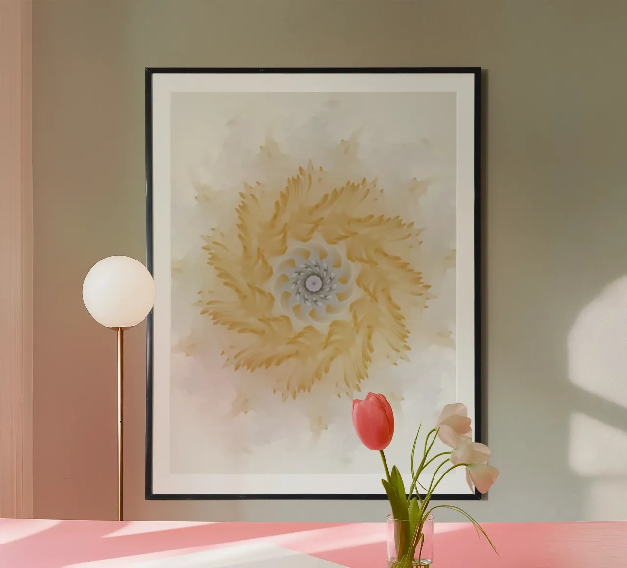 Mandala Poster von Simplicity