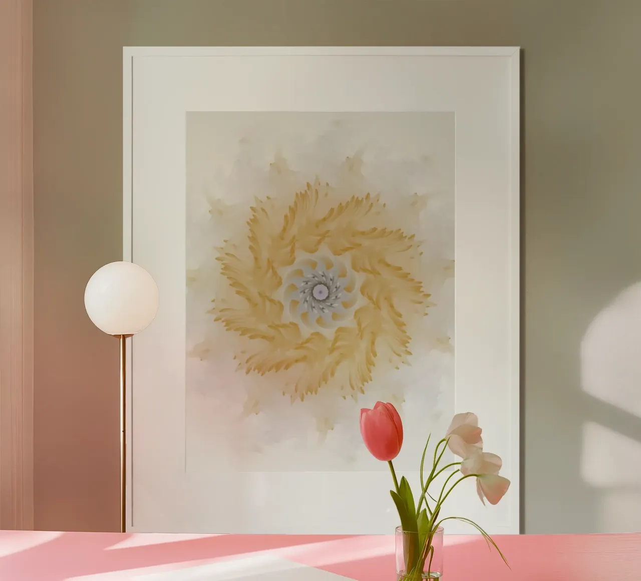 Mandala Poster von Simplicity