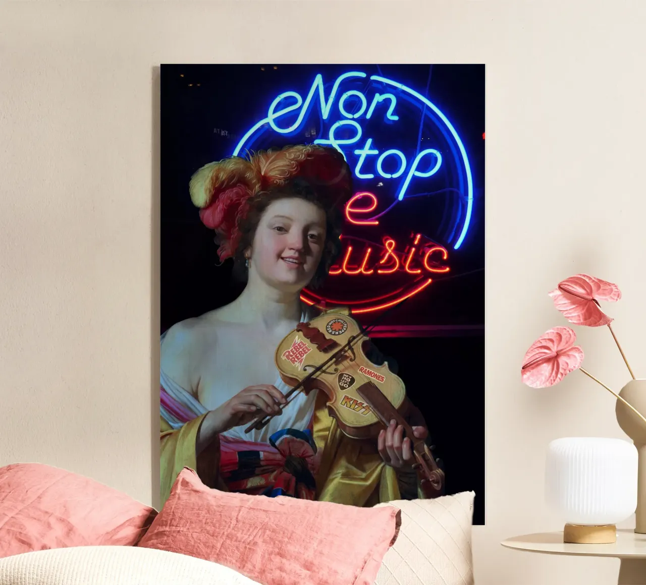 Non stop the music plexiglass da Dikhotomy