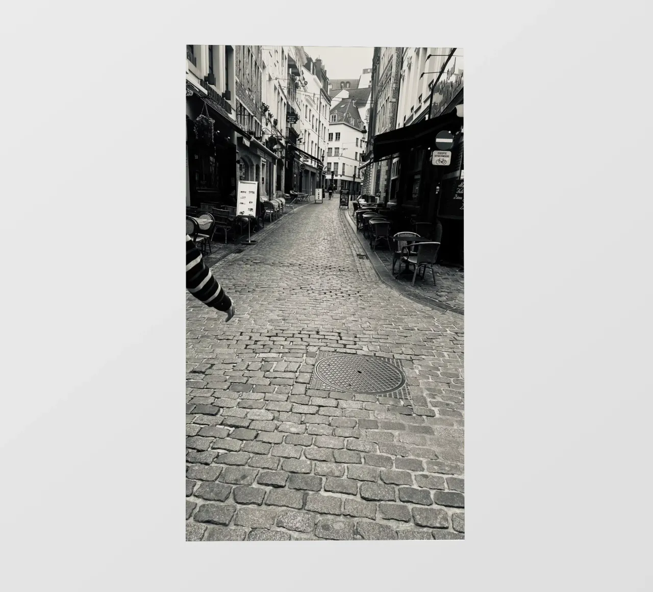 Streets of  Brussels 2024 telo in pvc da NeuroSecureAI