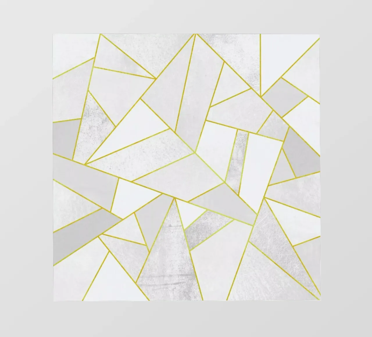 White Stone with Gold Lines pellicola backlit da Elisabeth Fredriksson
