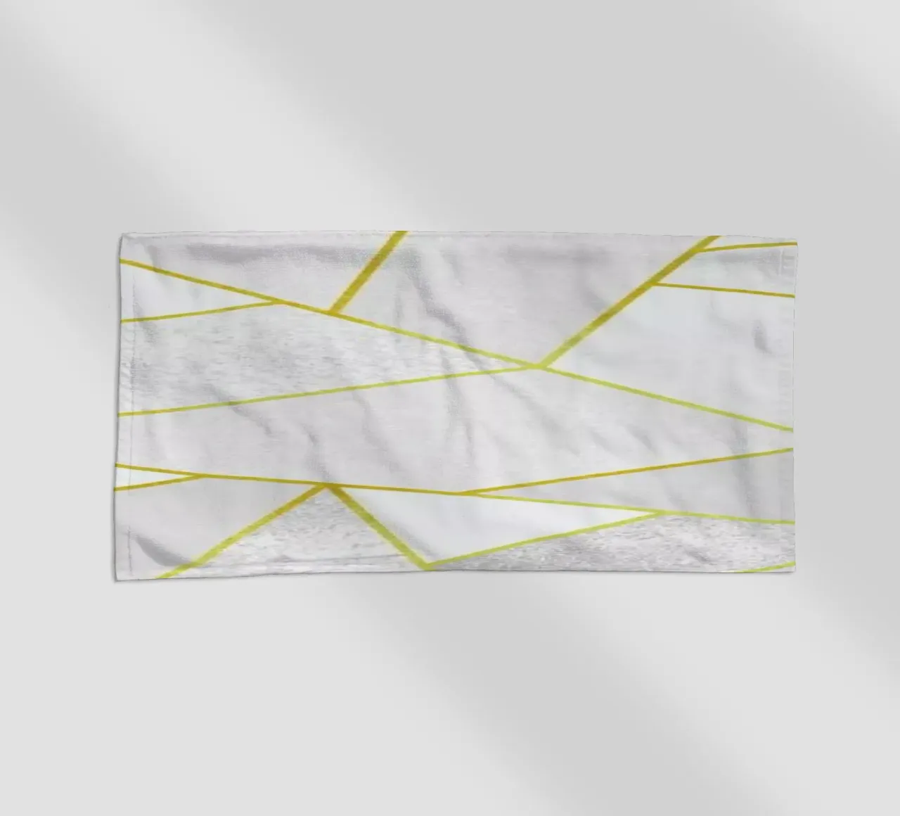 White Stone with Gold Lines telo mare da Elisabeth Fredriksson