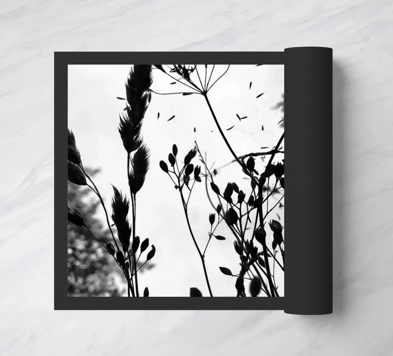 Grasses doormat by SaraRosenbaum