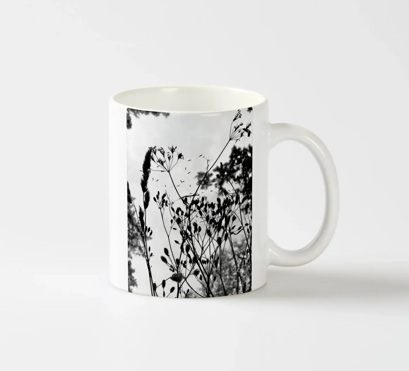 Grasses ceramic mug by SaraRosenbaum