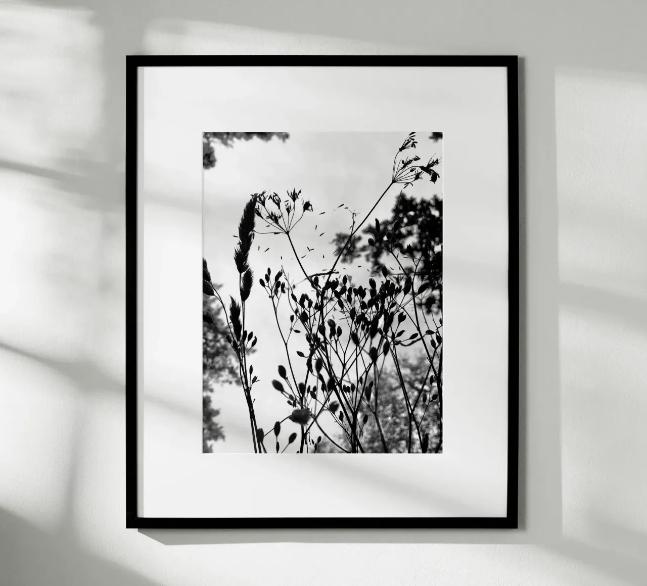 Grasses poster with plastic frame by SaraRosenbaum