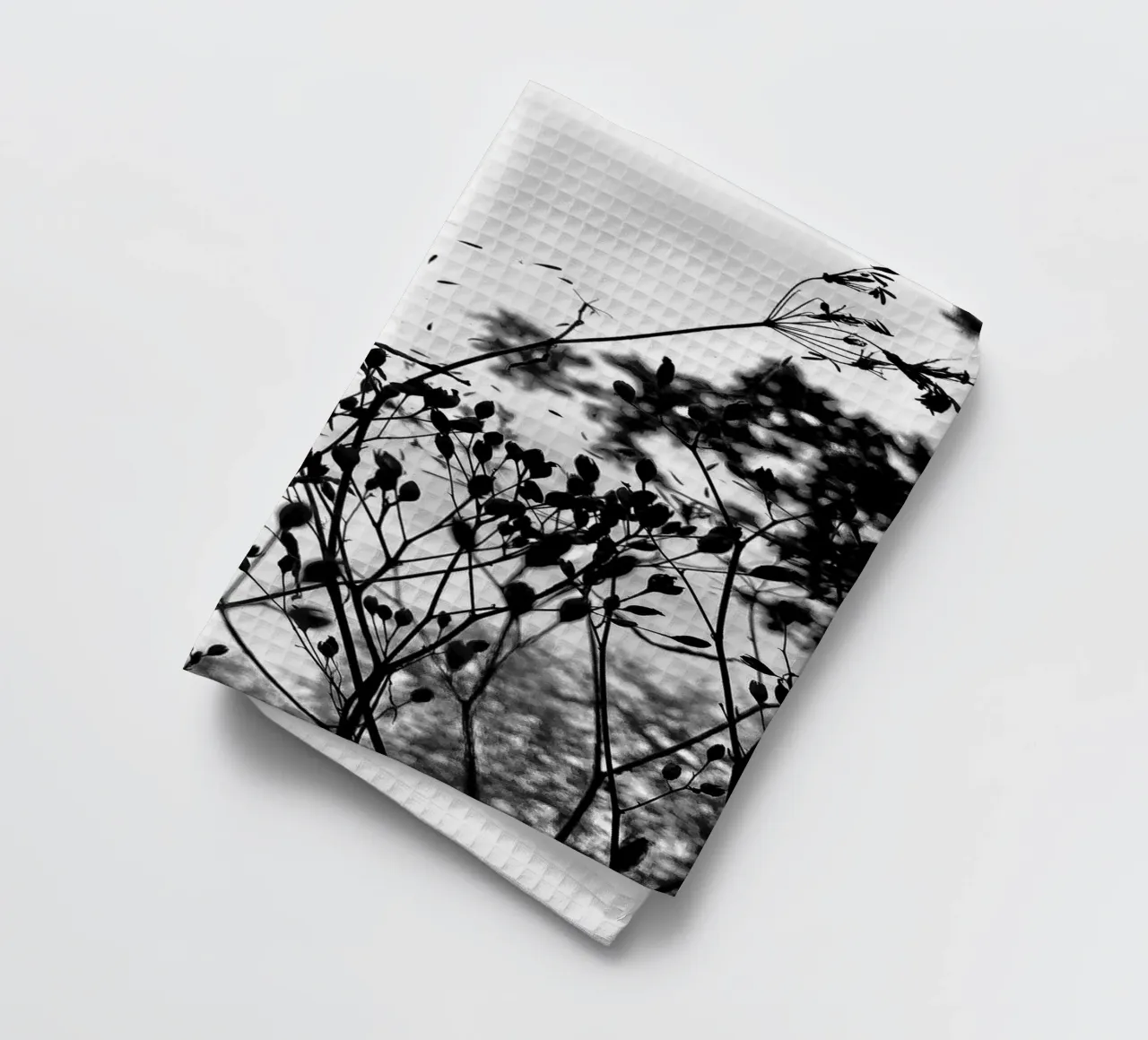 Grasses tea towel by SaraRosenbaum