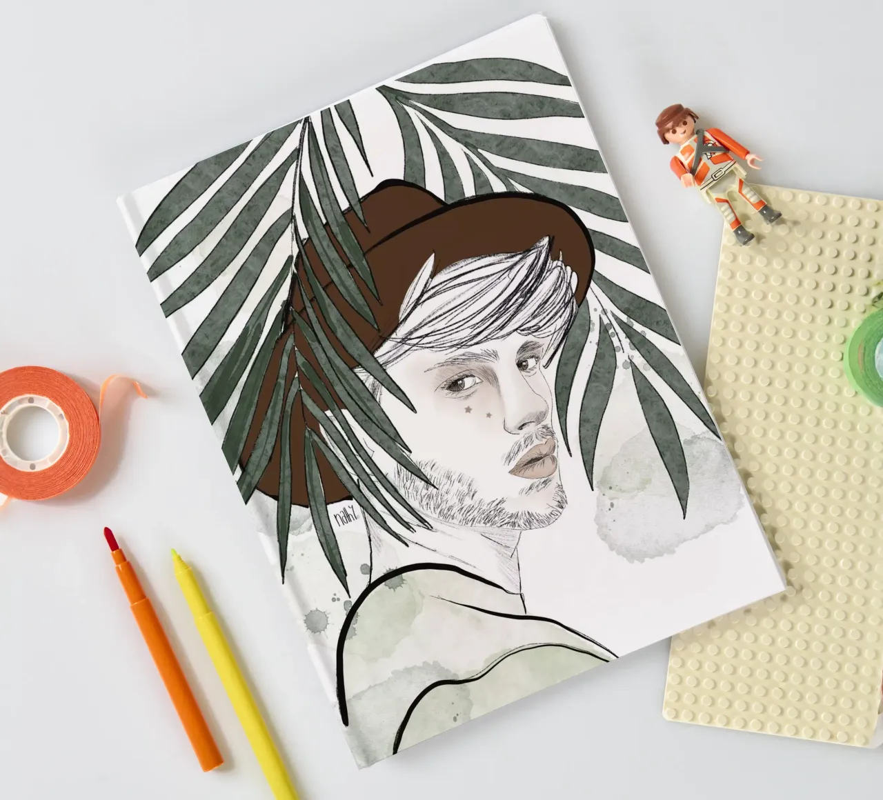jungle man diario da Nathys_illustration