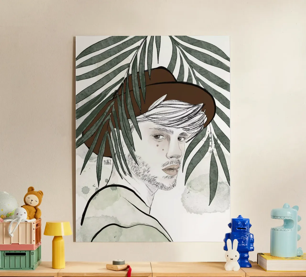 jungle man plexiglass da Nathys_illustration