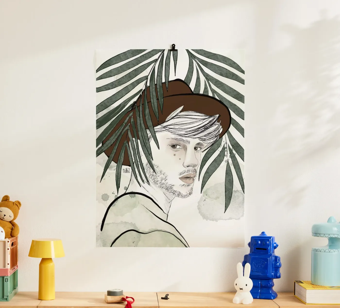 jungle man poster da Nathys_illustration