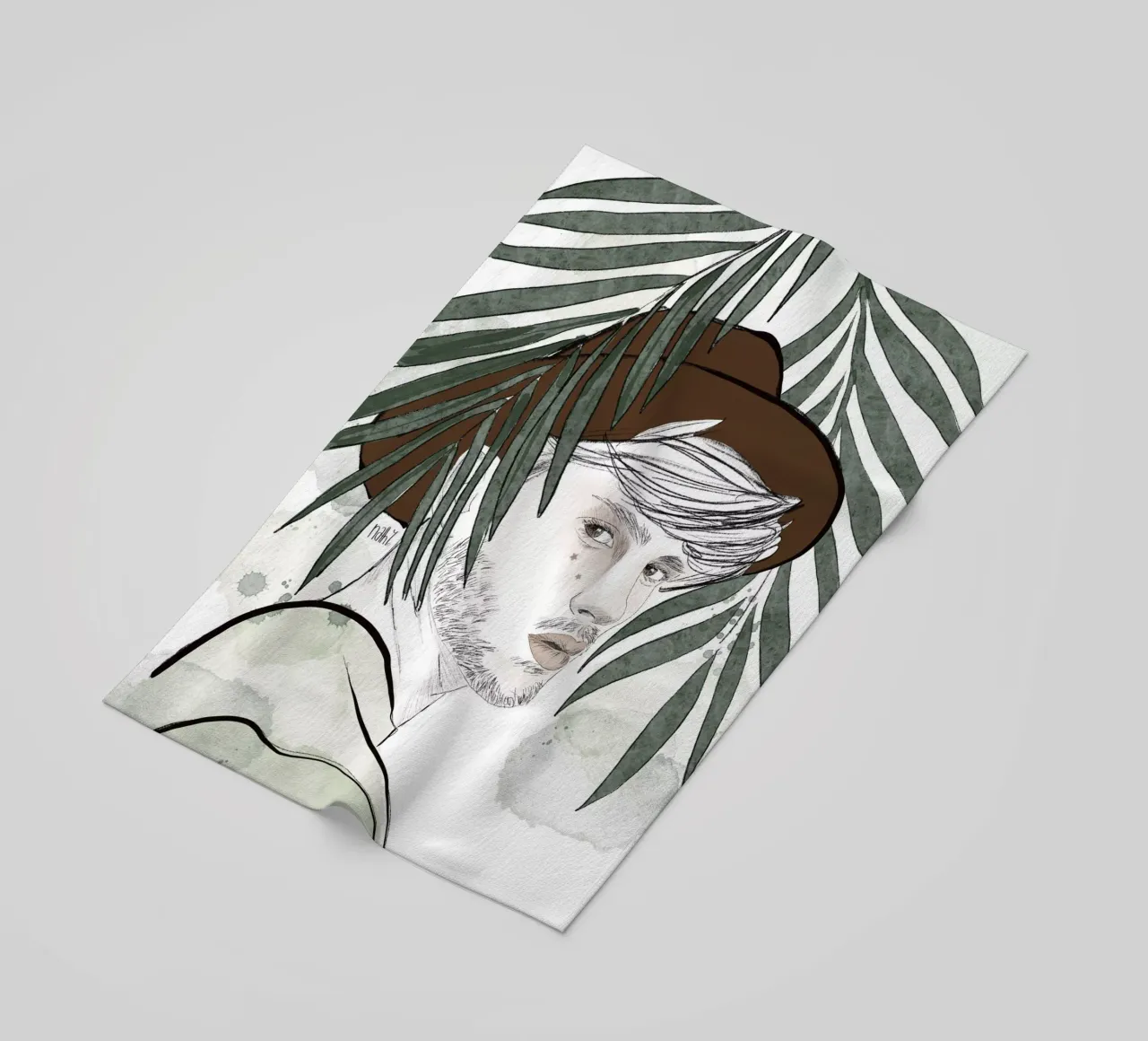 jungle man telo mare da Nathys_illustration