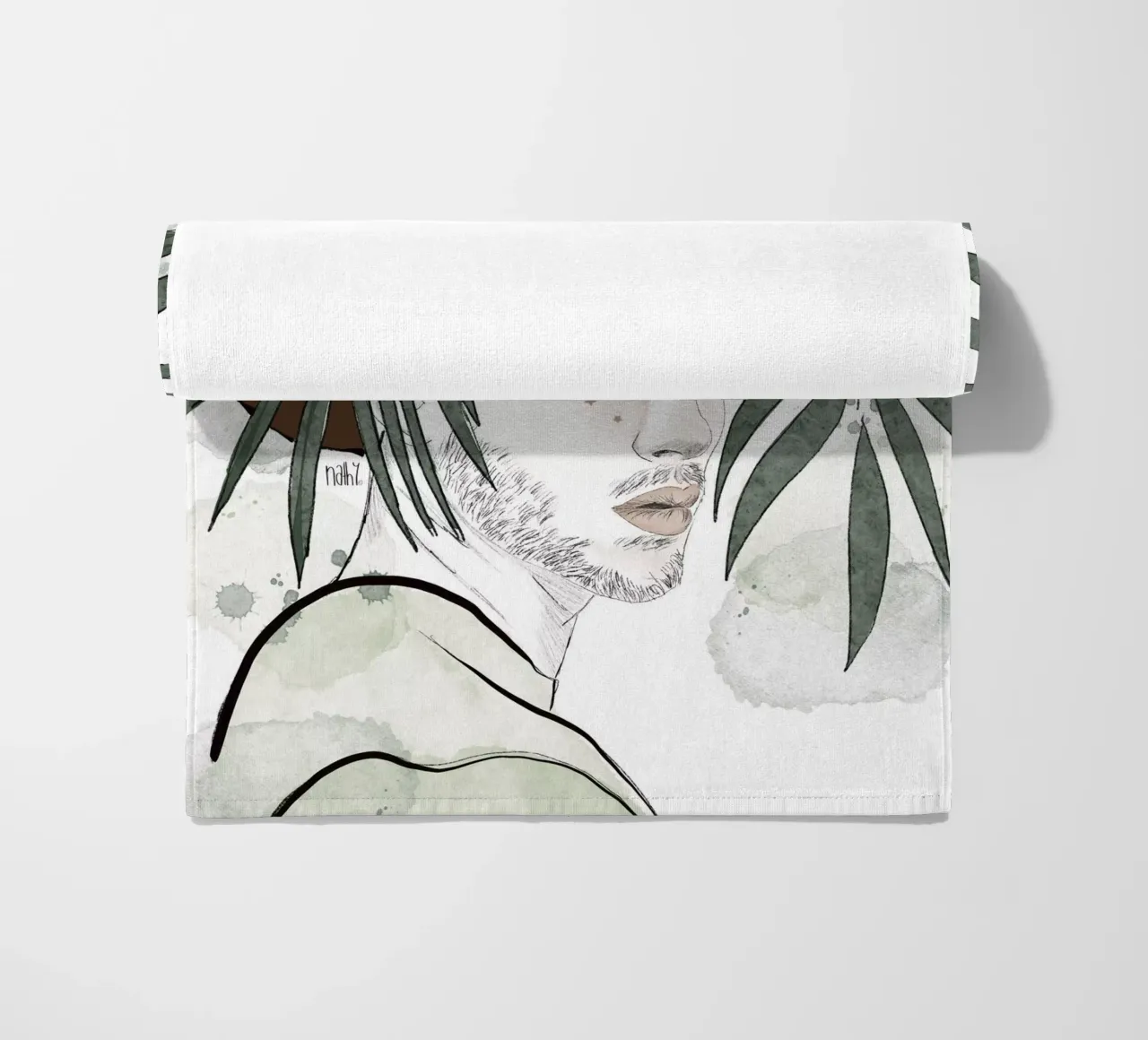 jungle man telo mare da Nathys_illustration