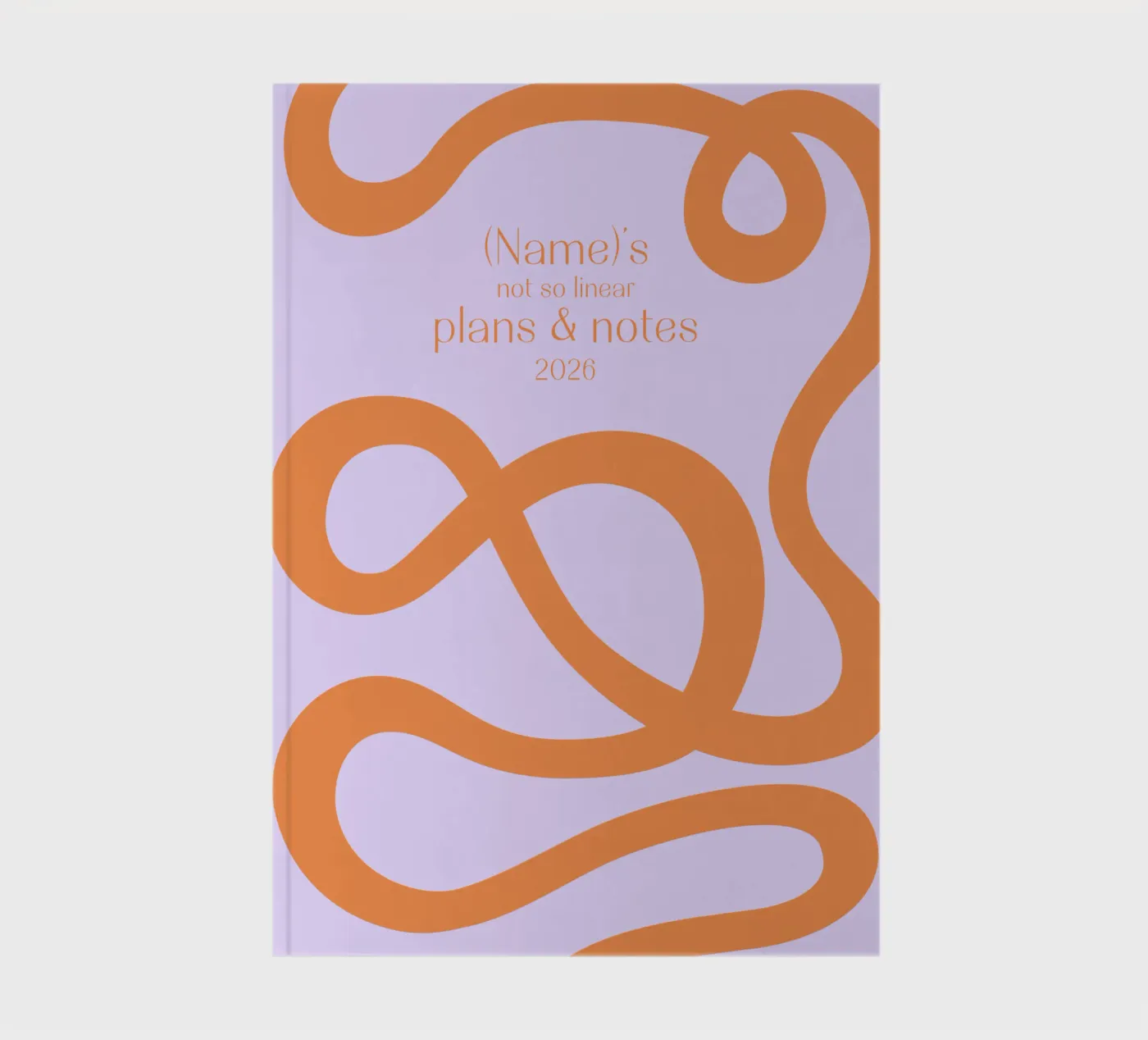 Not so linear plans & notes notitieboek van Personalizable Designs
