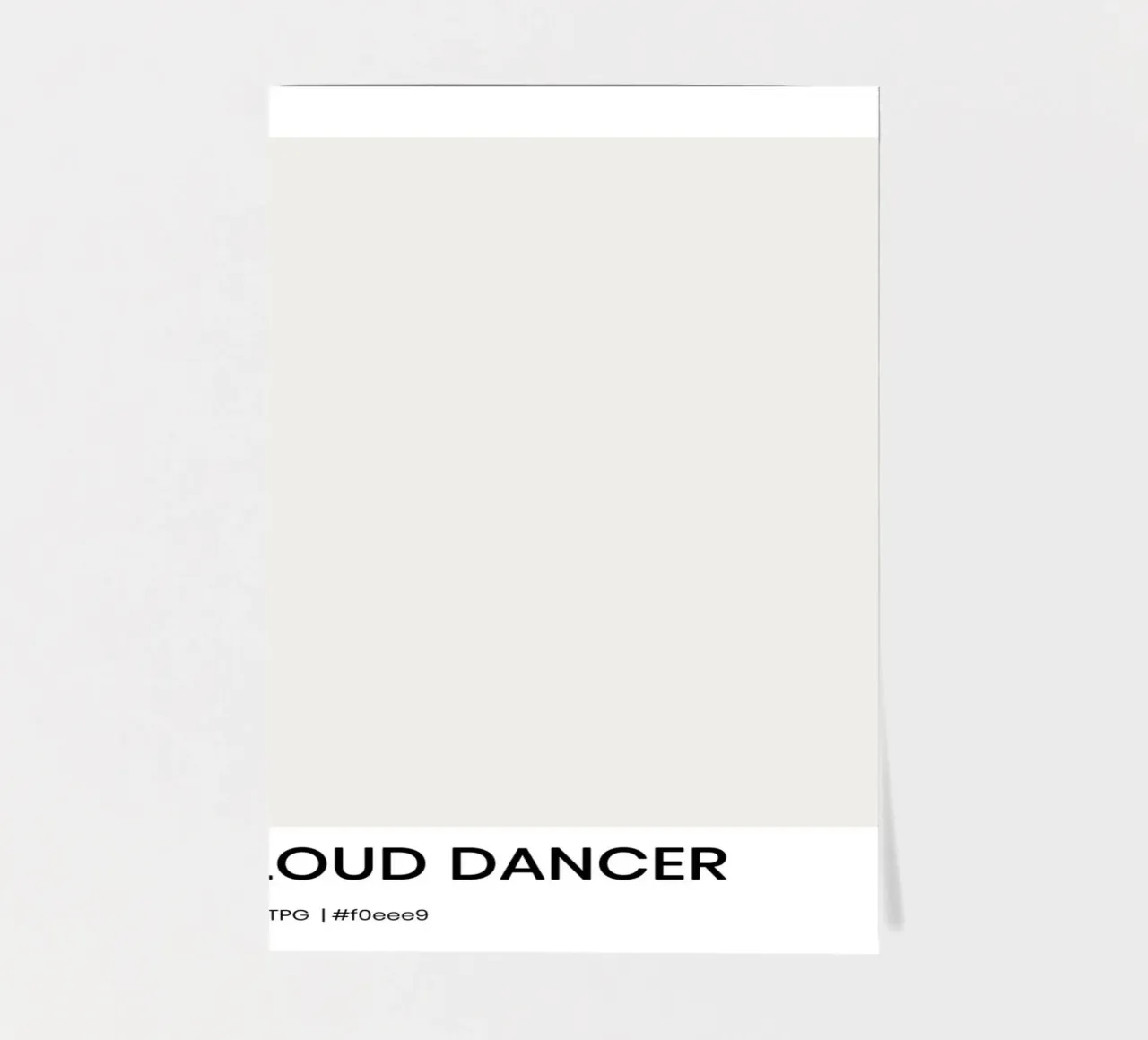 Cloud Dancer planche autocollant de EverLuvv Studio