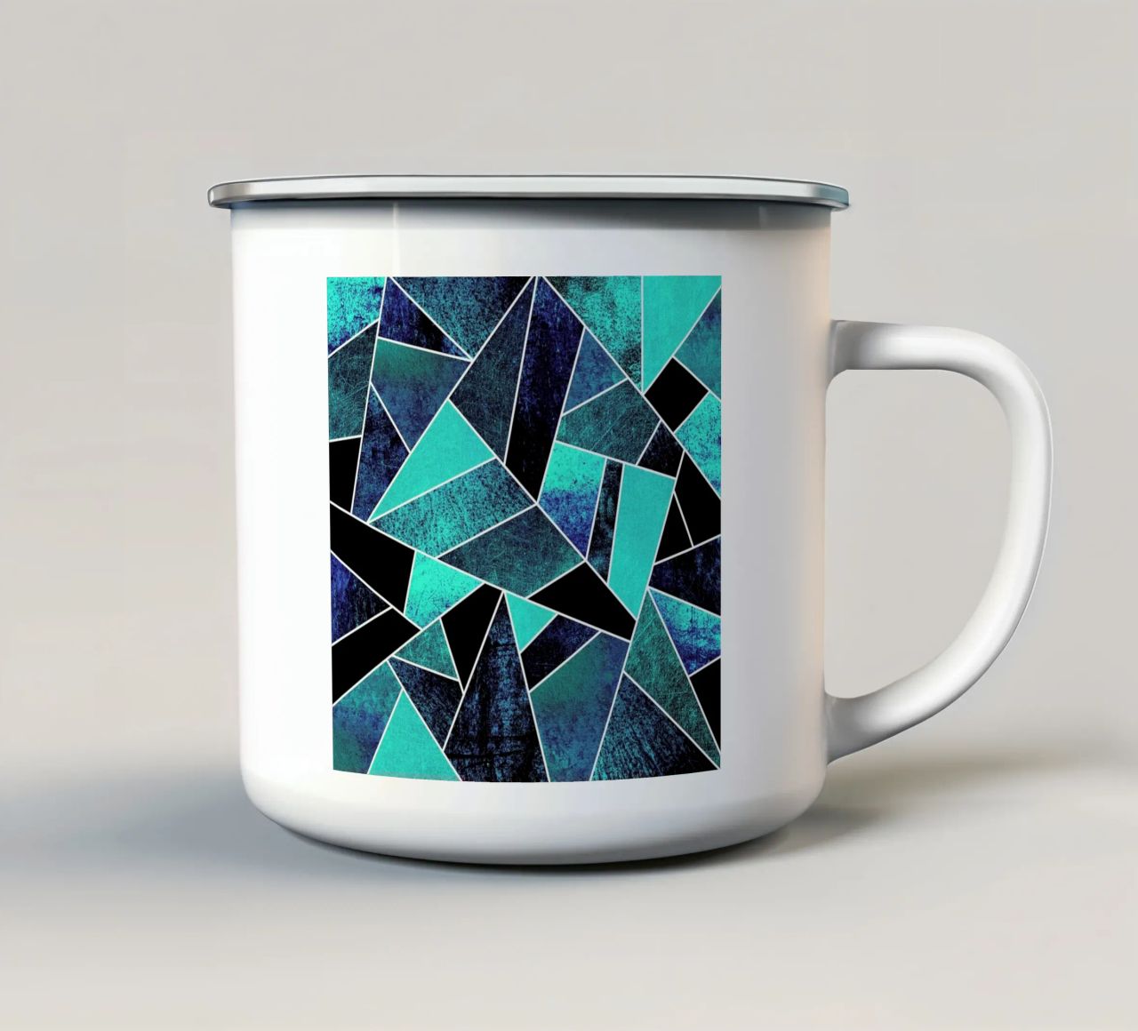 Wild Ocean tazza in smalto da Elisabeth Fredriksson