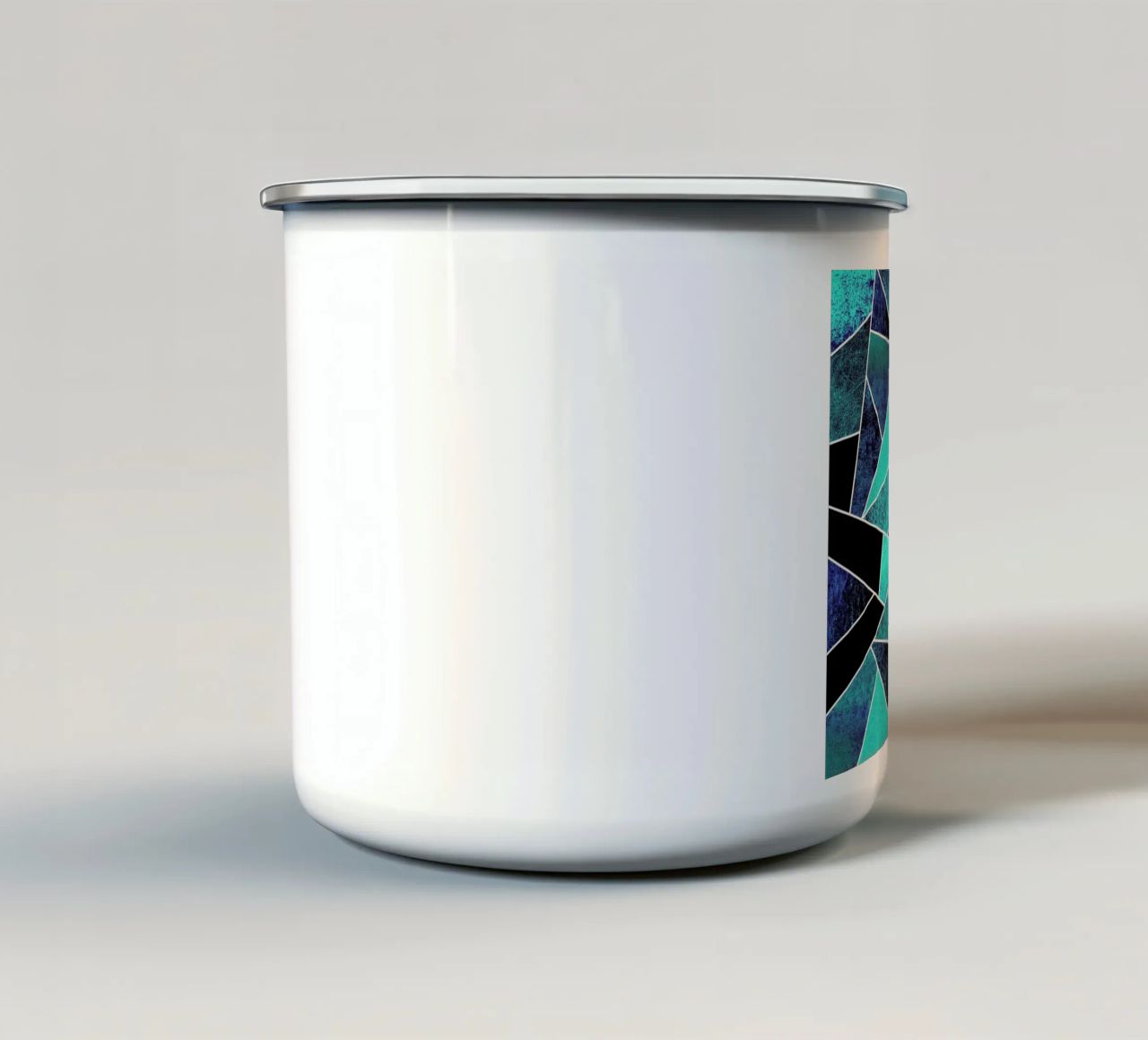 Wild Ocean tazza in smalto da Elisabeth Fredriksson