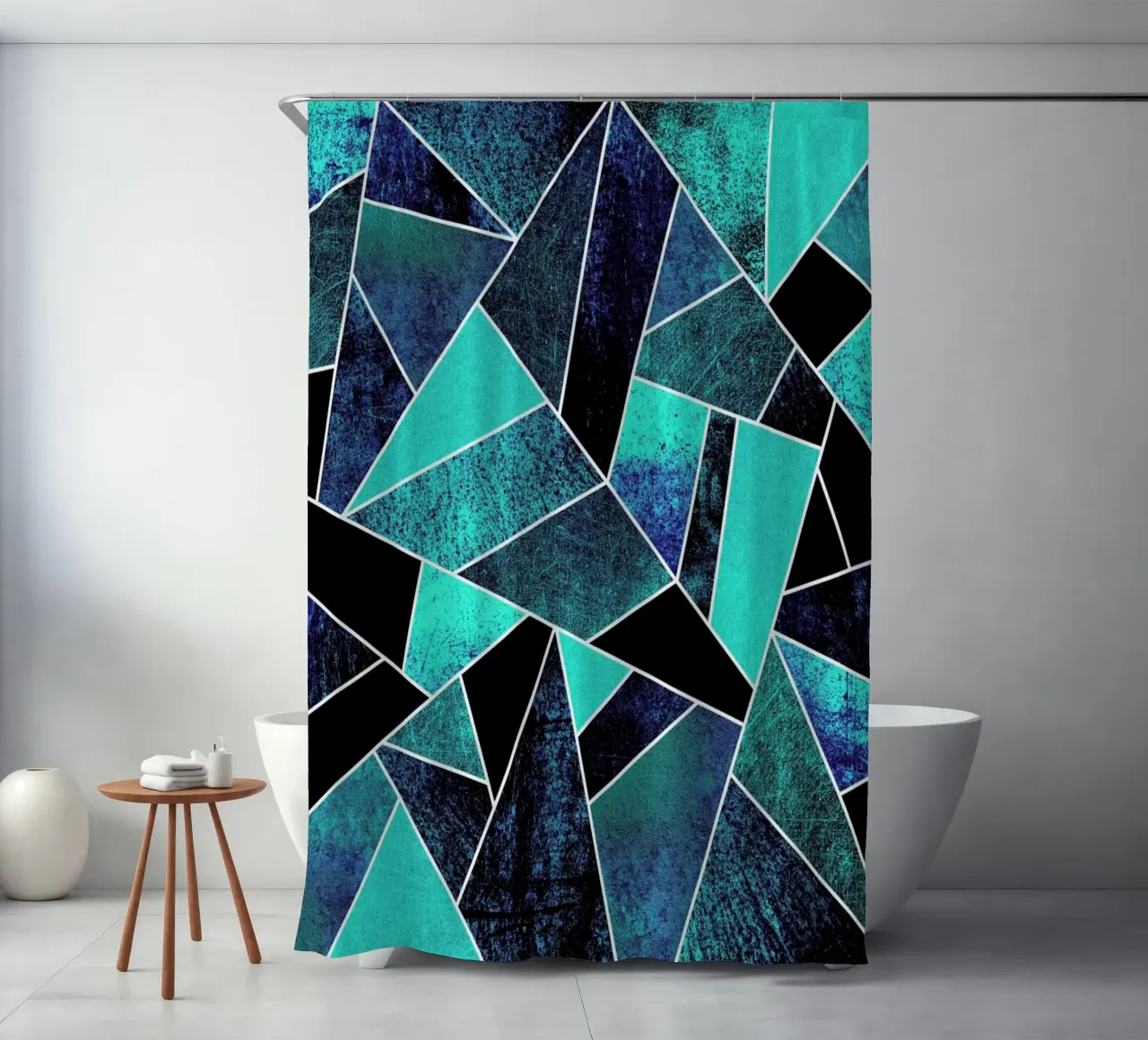 Wild Ocean rideau de douche de Elisabeth Fredriksson