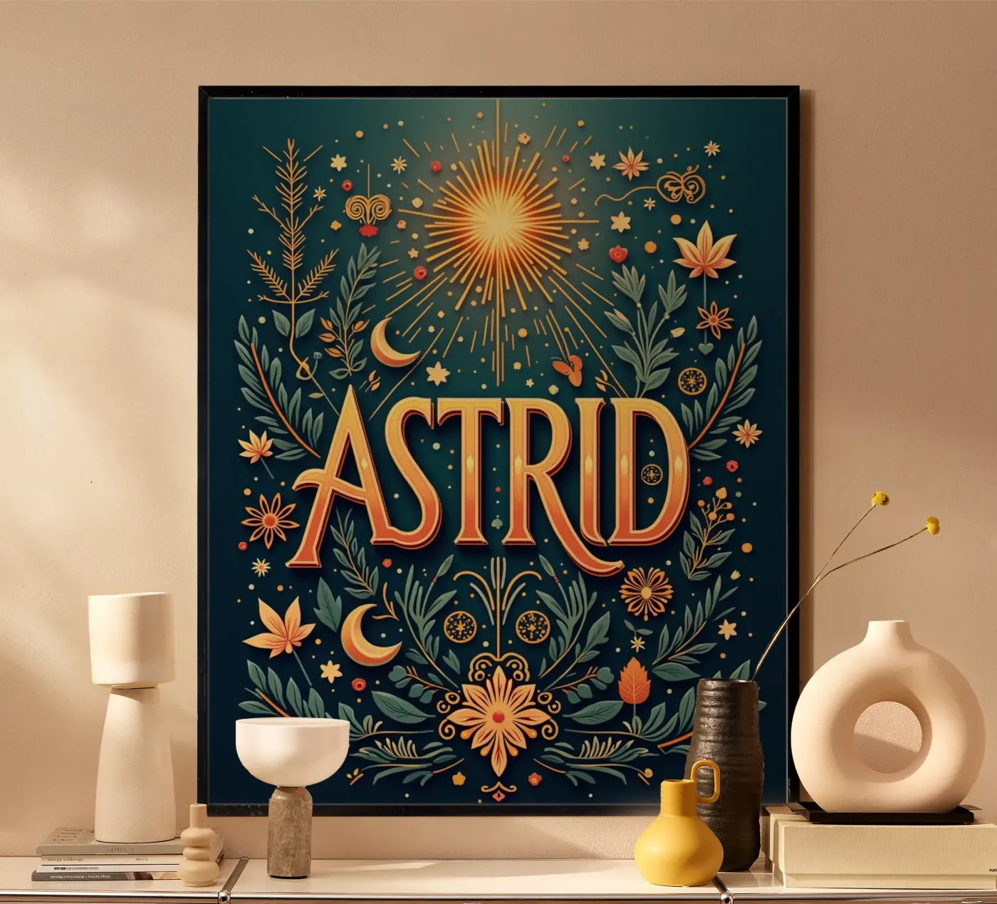 ASTRID Poster von CASTILO Namengalerie