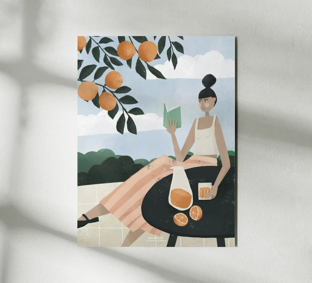 ALBERO D'ARANCIO alluminio dibond da sarahlenadesign