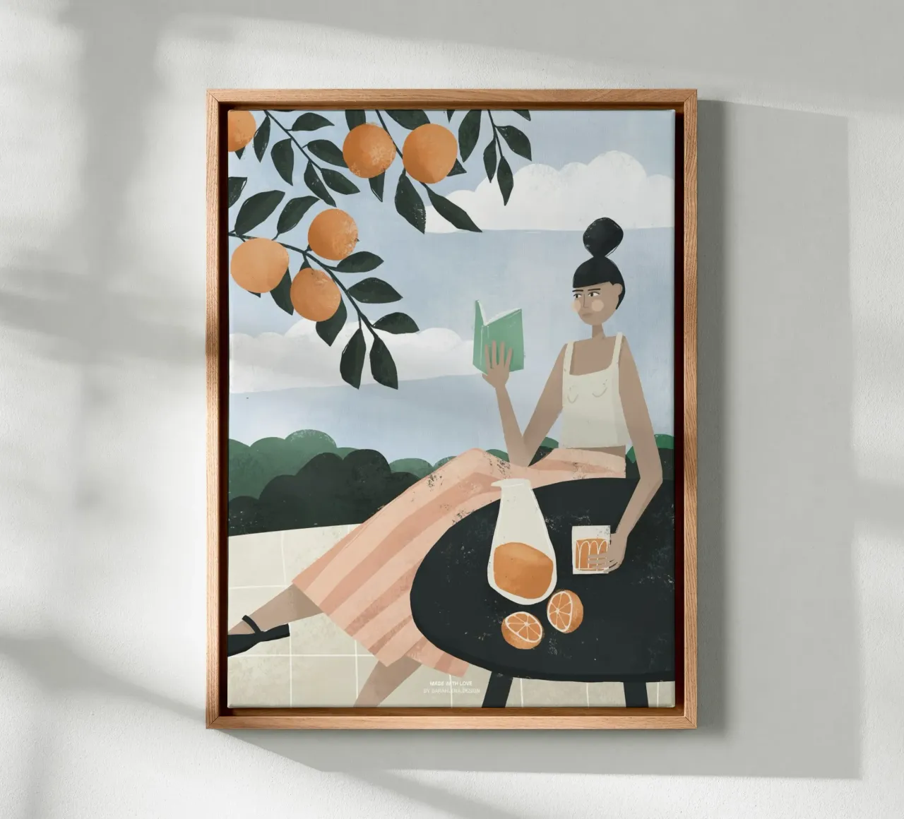 ALBERO D'ARANCIO tela da sarahlenadesign