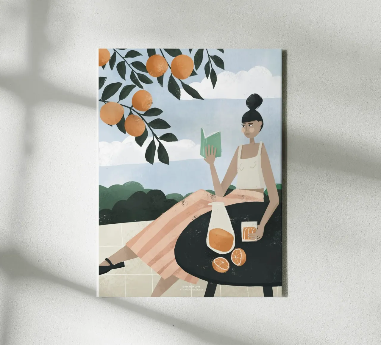 ALBERO D'ARANCIO tela da sarahlenadesign