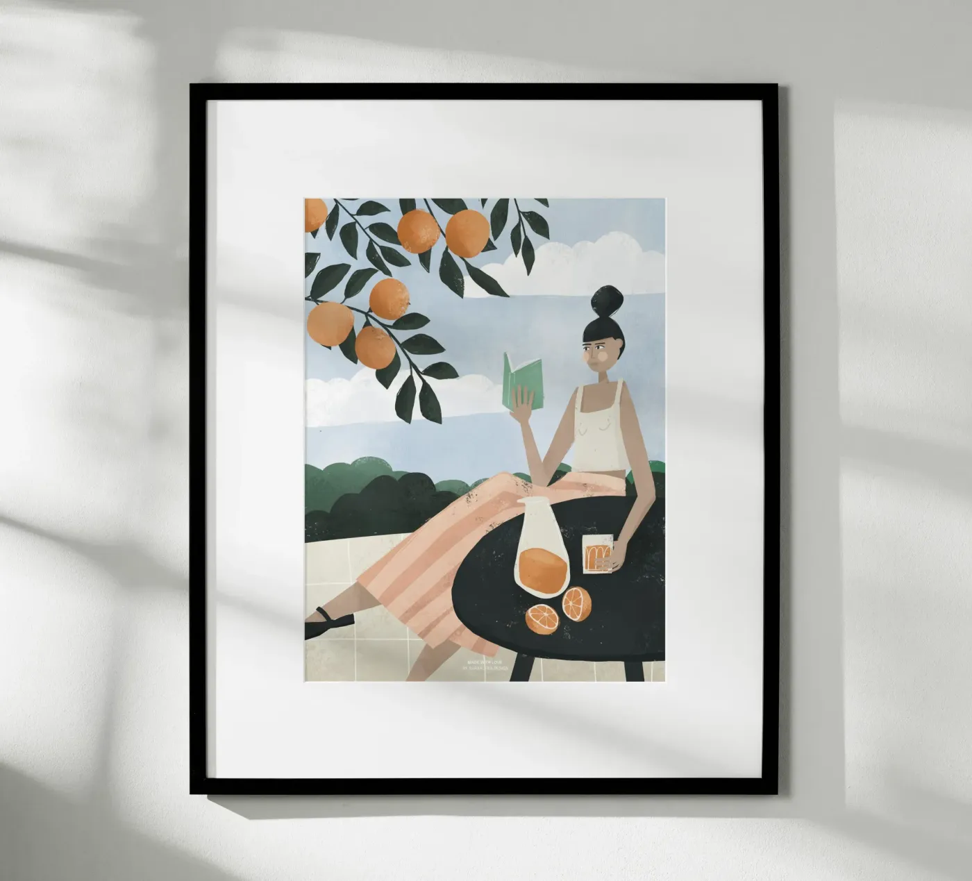 ORANGE TREE Poster von sarahlenadesign