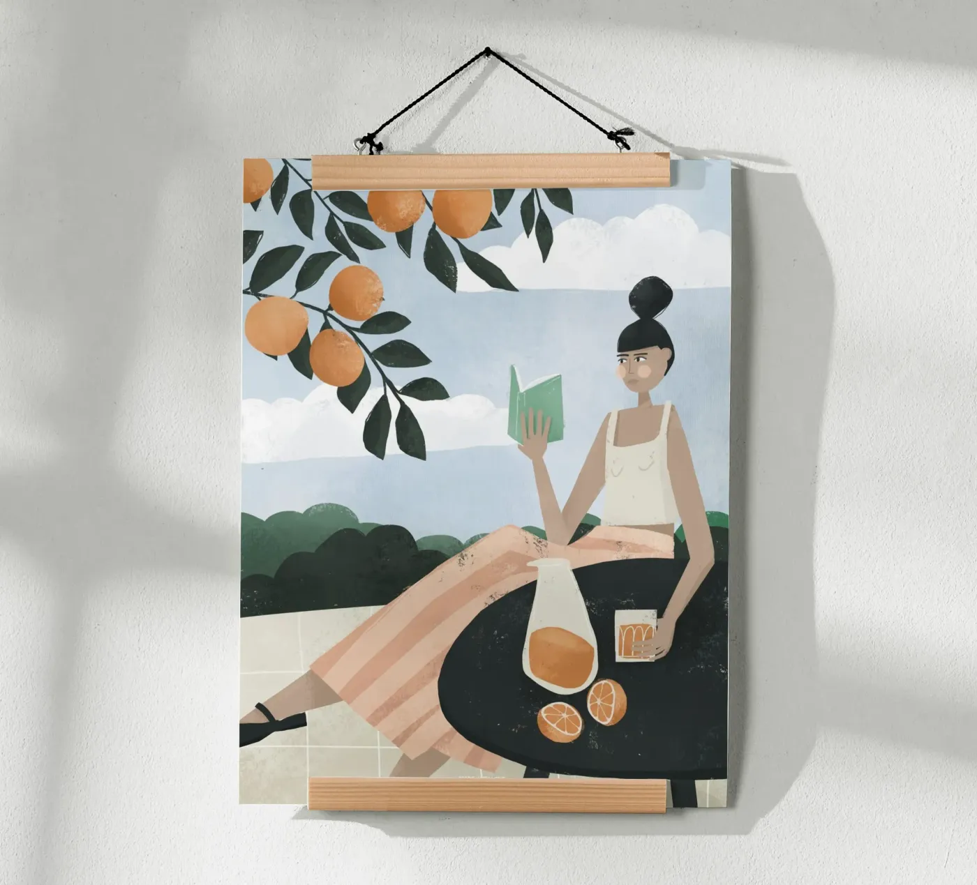 ORANGE TREE Poster von sarahlenadesign
