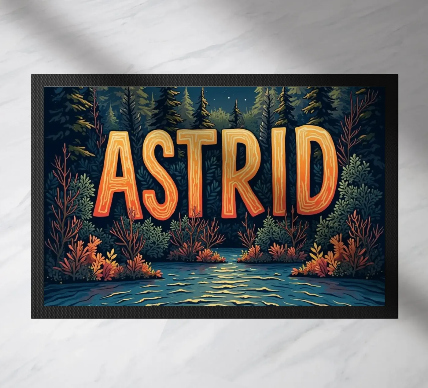 ASTRID doormat by CASTILO Namengalerie