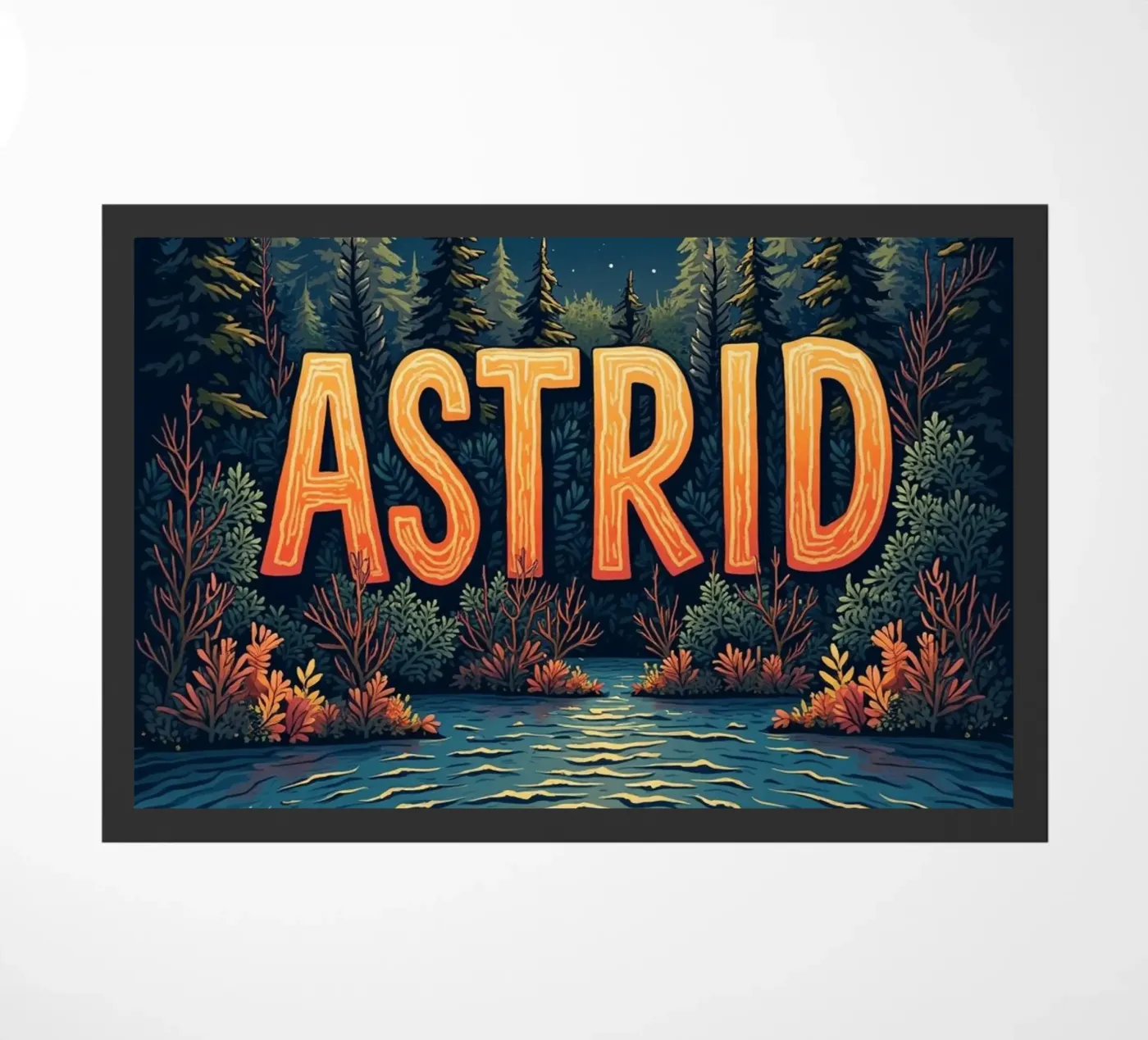 ASTRID doormat by CASTILO Namengalerie